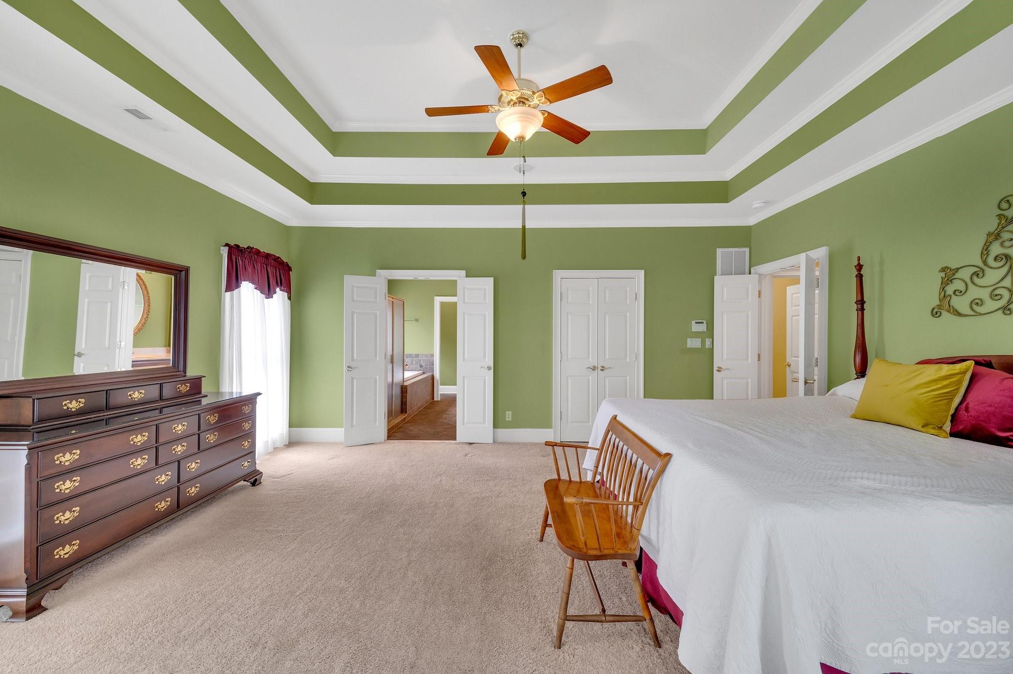 256 Hemingway Lane Fort Mill, SC 29708 - Photo 20 of 41 a bed room with a bed and dresser