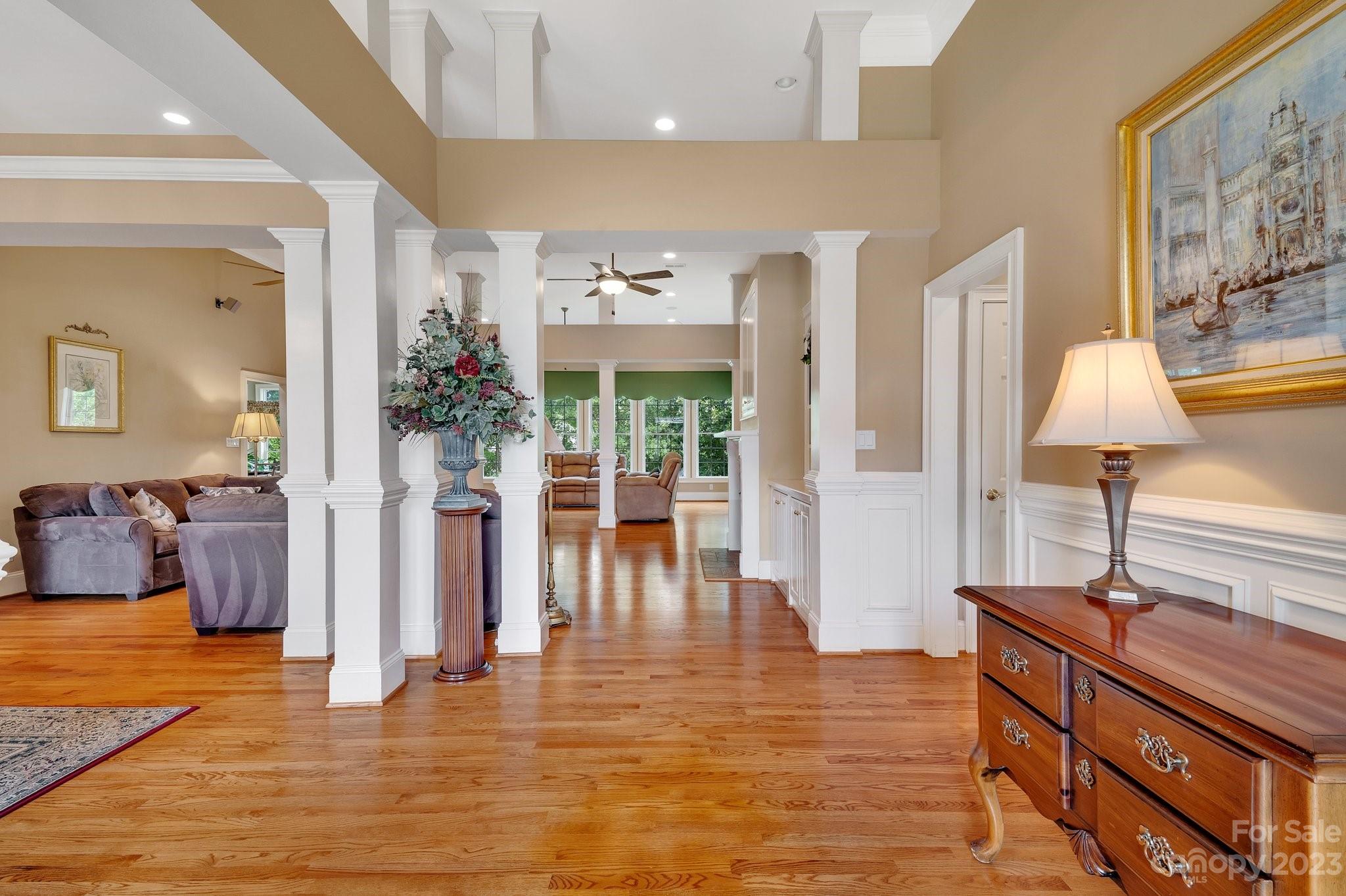 256 Hemingway Lane Fort Mill, SC 29708 - Photo 7 of 41 a view of a living room and kitchen view