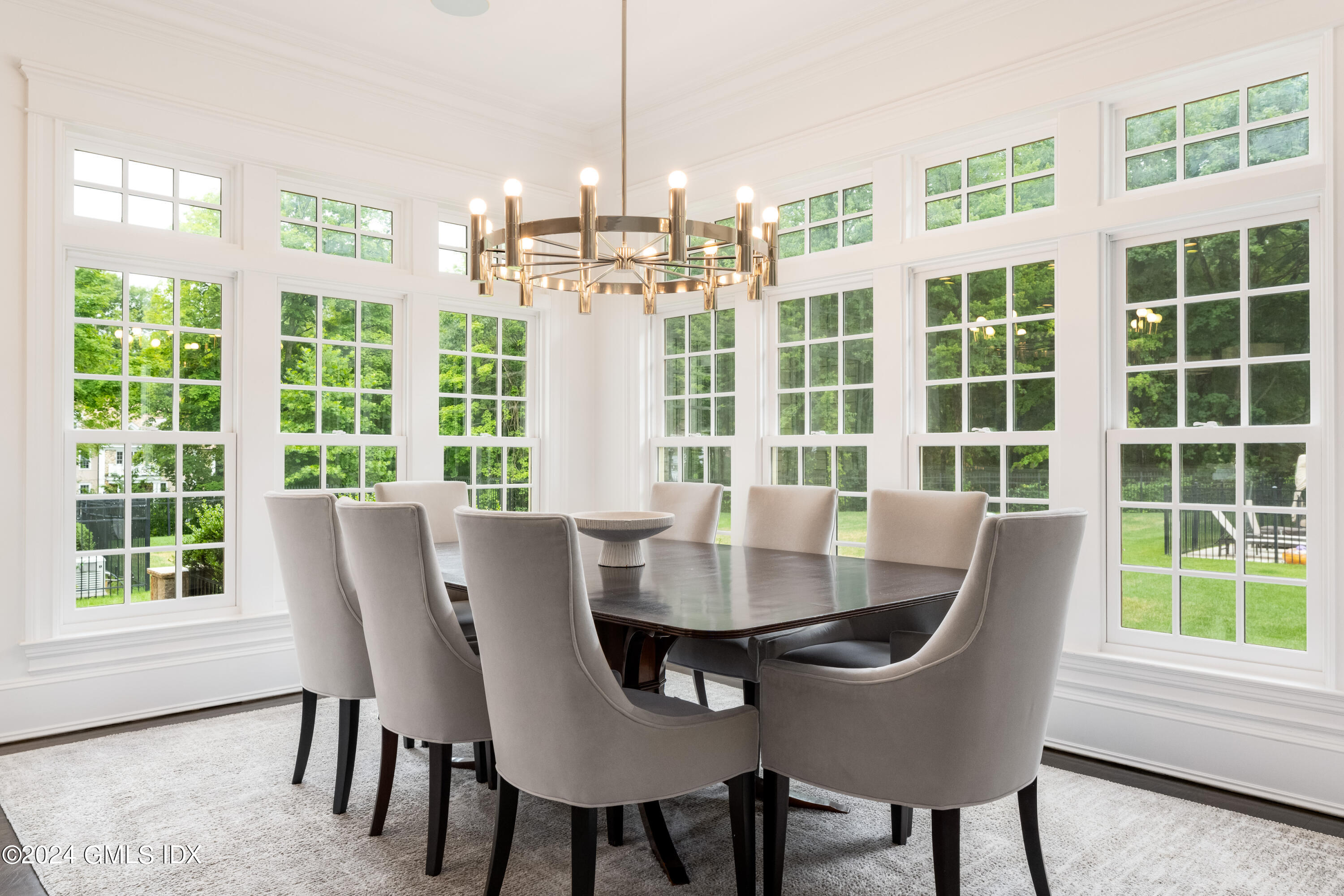 28 Thunder Mountain Road Greenwich, CT 06831 - Photo 14 of 32 a view of a dining room with furniture window and outside view