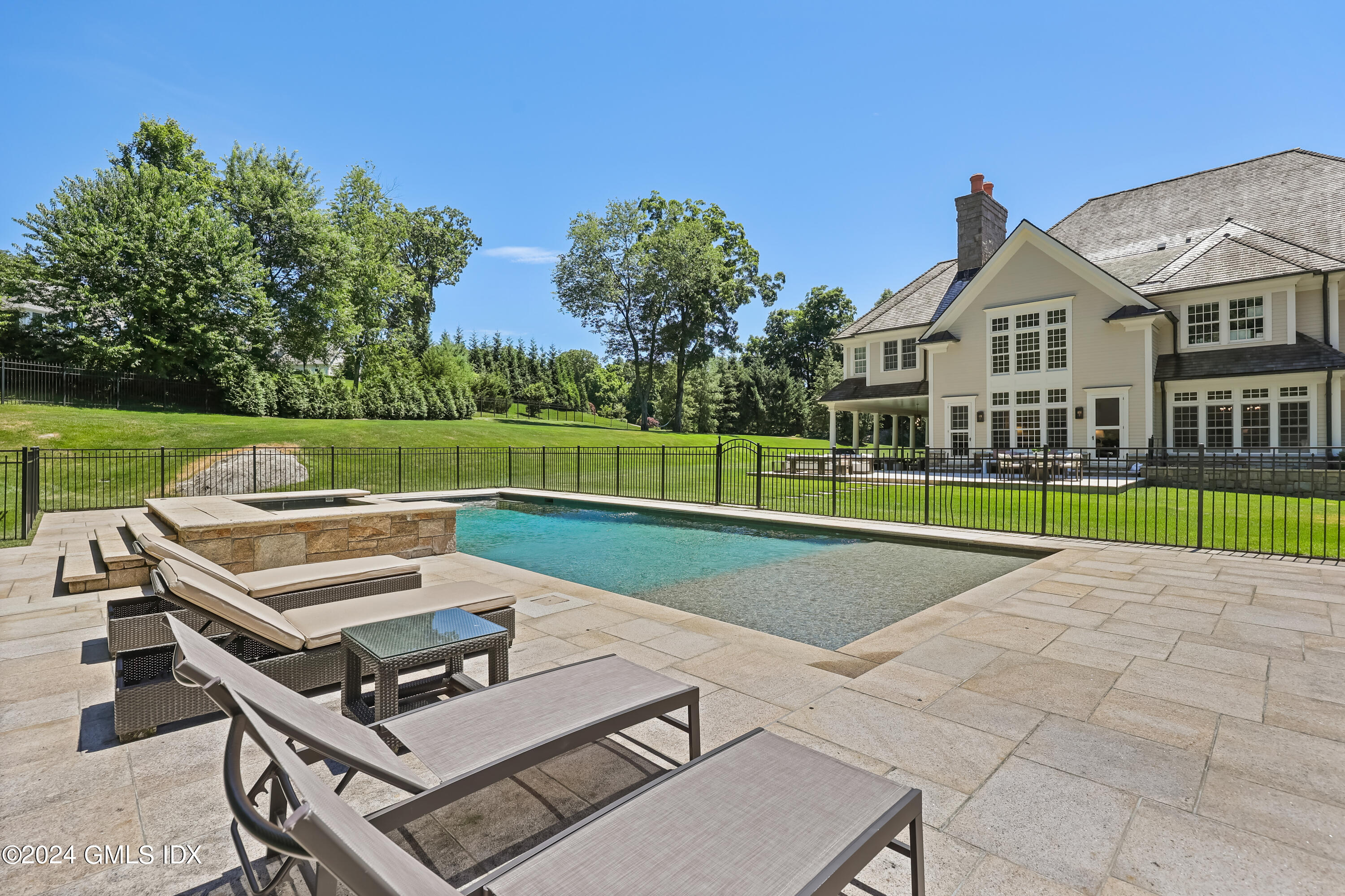 28 Thunder Mountain Road Greenwich, CT 06831 - Photo 31 of 32 a view of a house with a big yard