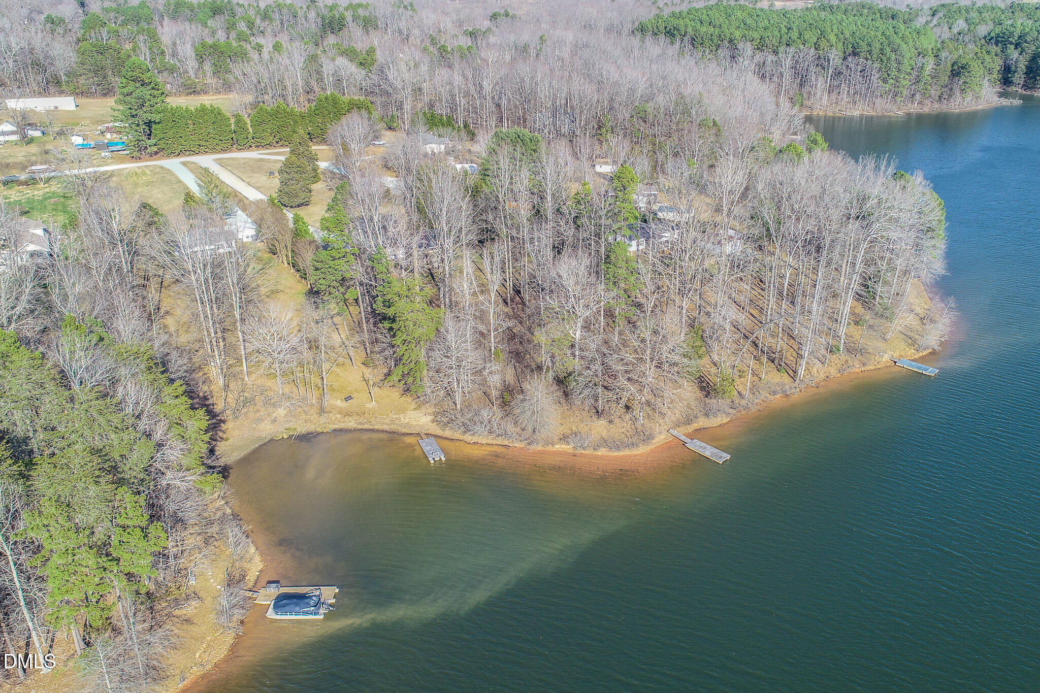 84 MacBeth Lane Roxboro, NC 27574 - Photo 63 of 64 a view of a lake from a yard