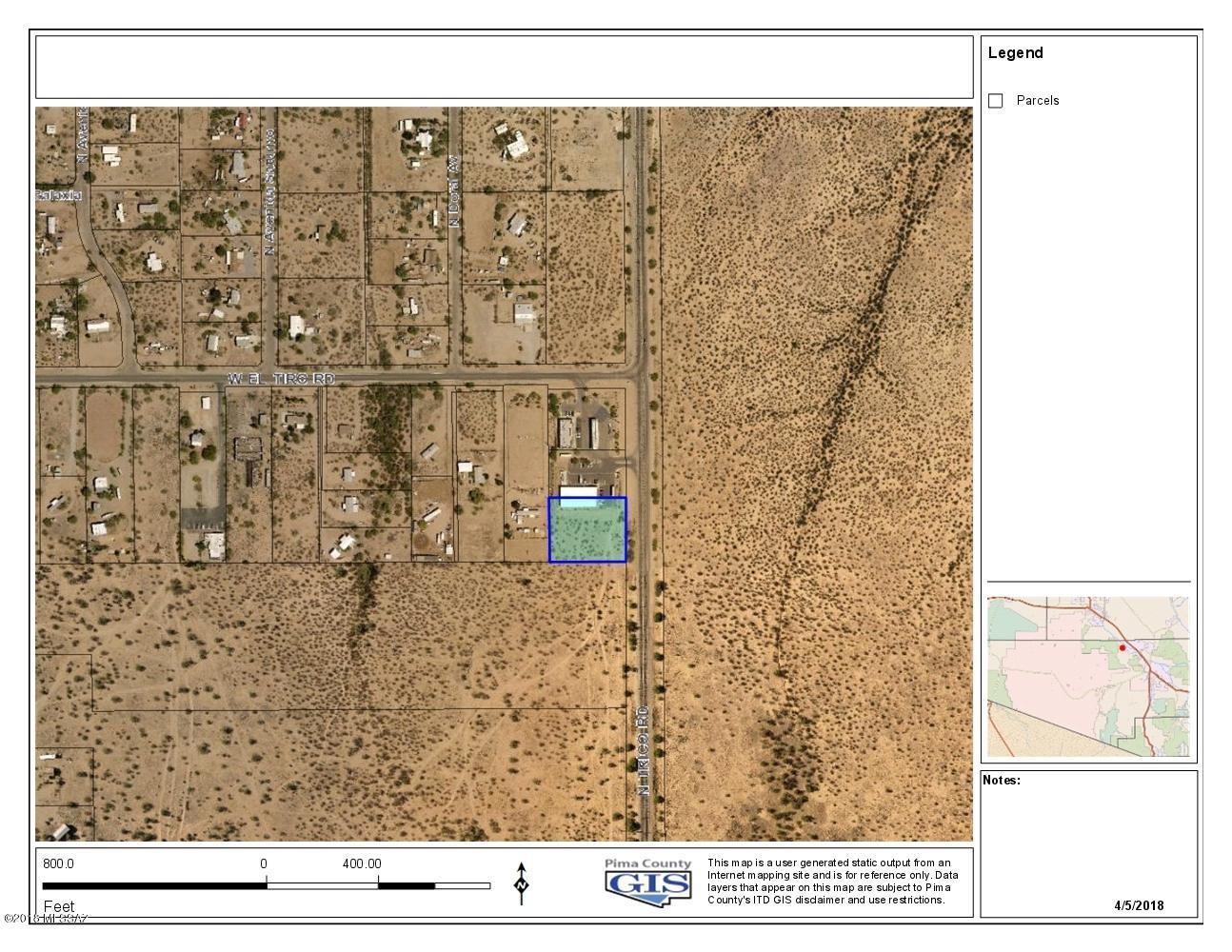 1-acre North Trico Road Marana, AZ 85653 - Photo 8 of 16 Reay el Tiro Aerial 1.4 acres