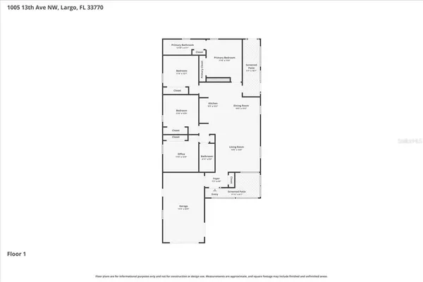$440,995 | 1005 13th Avenue Northwest, Largo, FL 33770