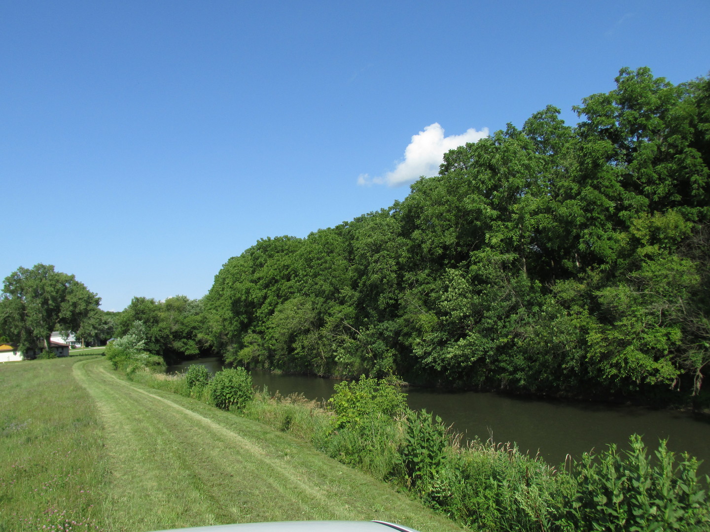 0 Lee Center Road Amboy, IL 61310 - Photo 12 of 18 a view of a lake with a yard