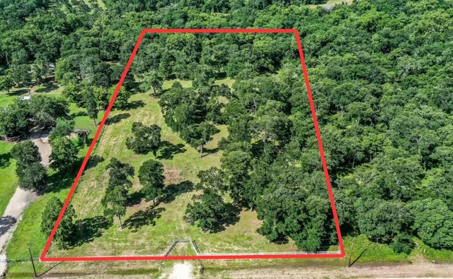 a view of outdoor space with lots of trees