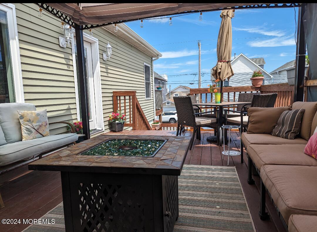 334 Bayview Avenue Ocean Gate, NJ 08740 - Photo 36 of 69 a view of outdoor space with seating