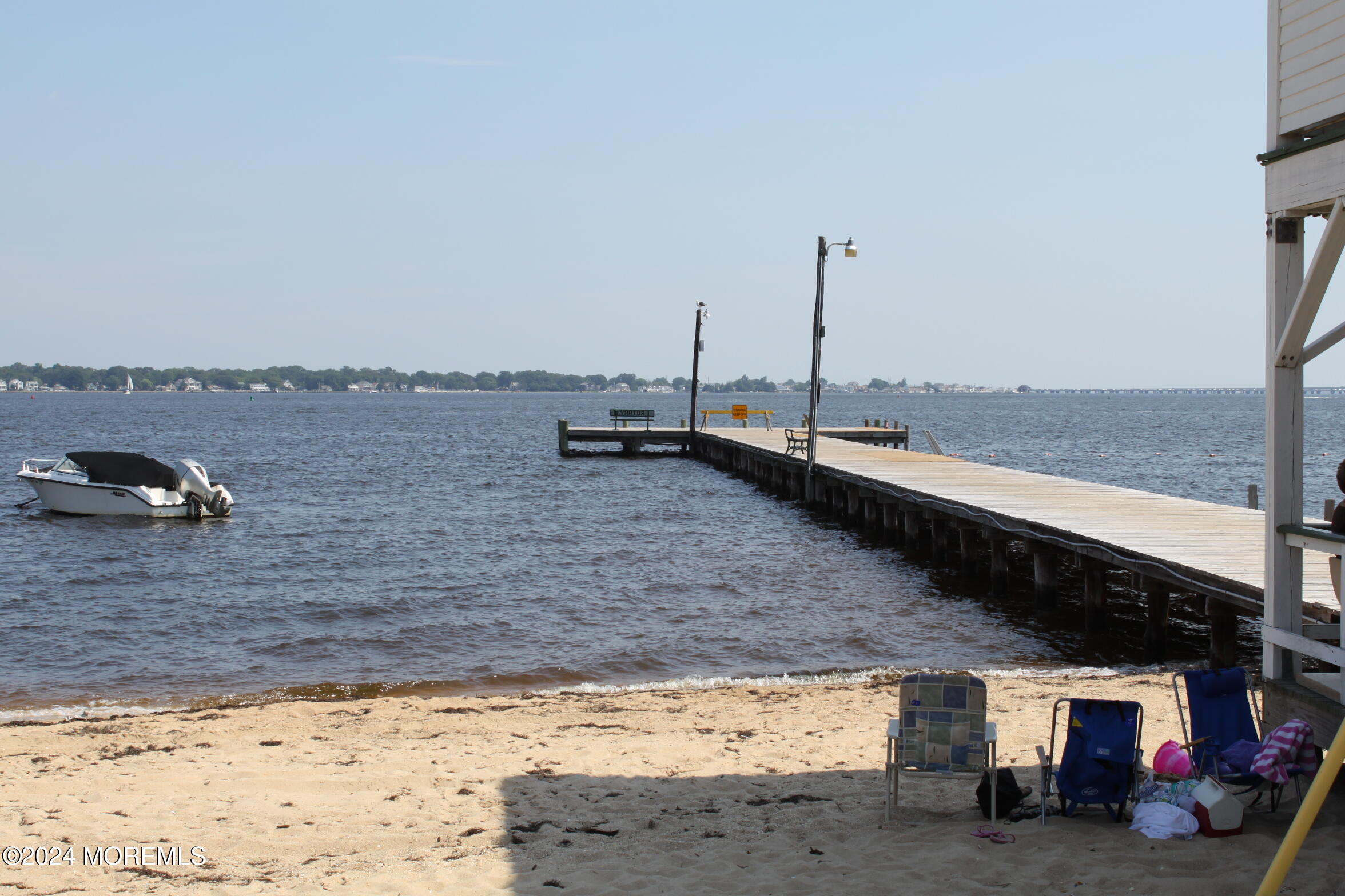 334 Bayview Avenue Ocean Gate, NJ 08740 - Photo 59 of 69 a view of a lake with a car parked