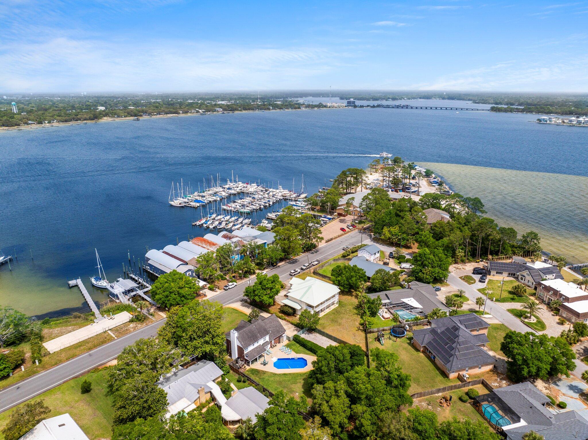 151 Ferry Road Northeast Fort Walton Beach, FL 32548 - Photo 79 of 95 Aerial View