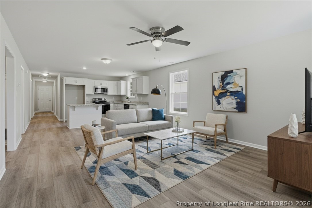 219 South 5th Street Spring Lake, NC 28390 - Photo 6 of 49 Staged living area