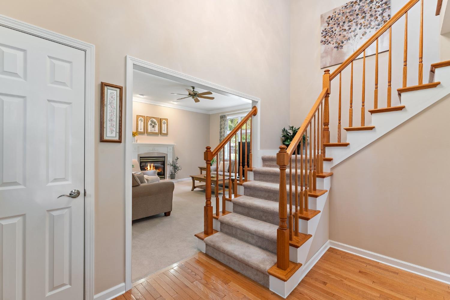 5964 West Schultz Road La Porte, IN 46350 - Photo 14 of 53 a view of entryway and hall with wooden floor