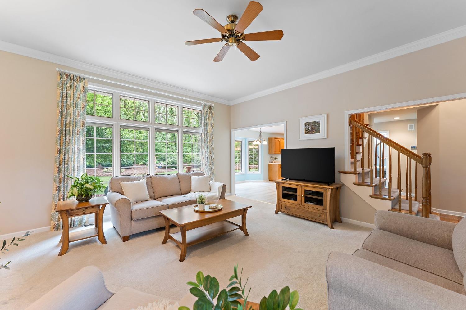 5964 West Schultz Road La Porte, IN 46350 - Photo 16 of 53 a living room with furniture and a flat screen tv