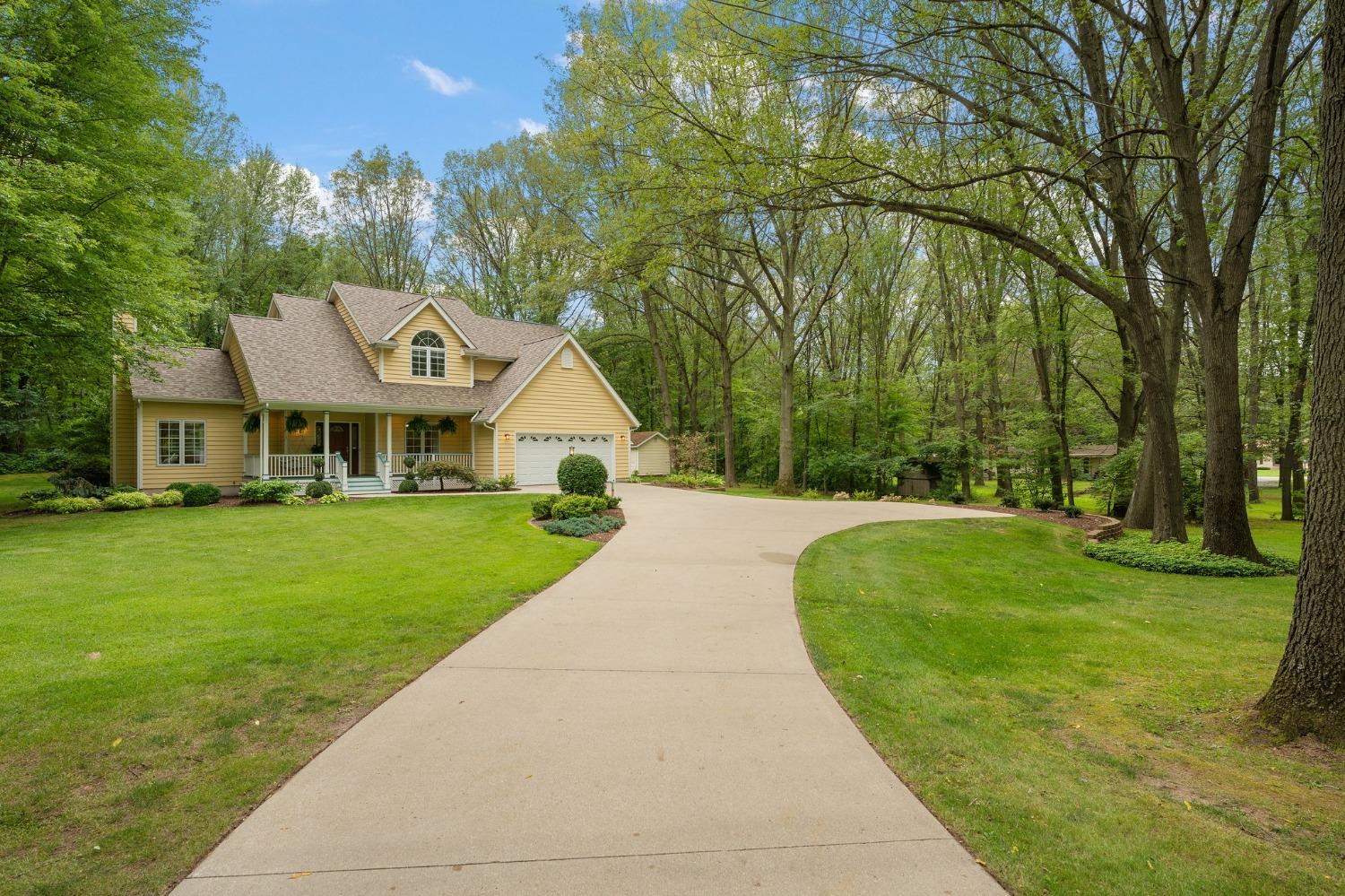 5964 West Schultz Road La Porte, IN 46350 - Photo 2 of 53 a front view of a house with a yard
