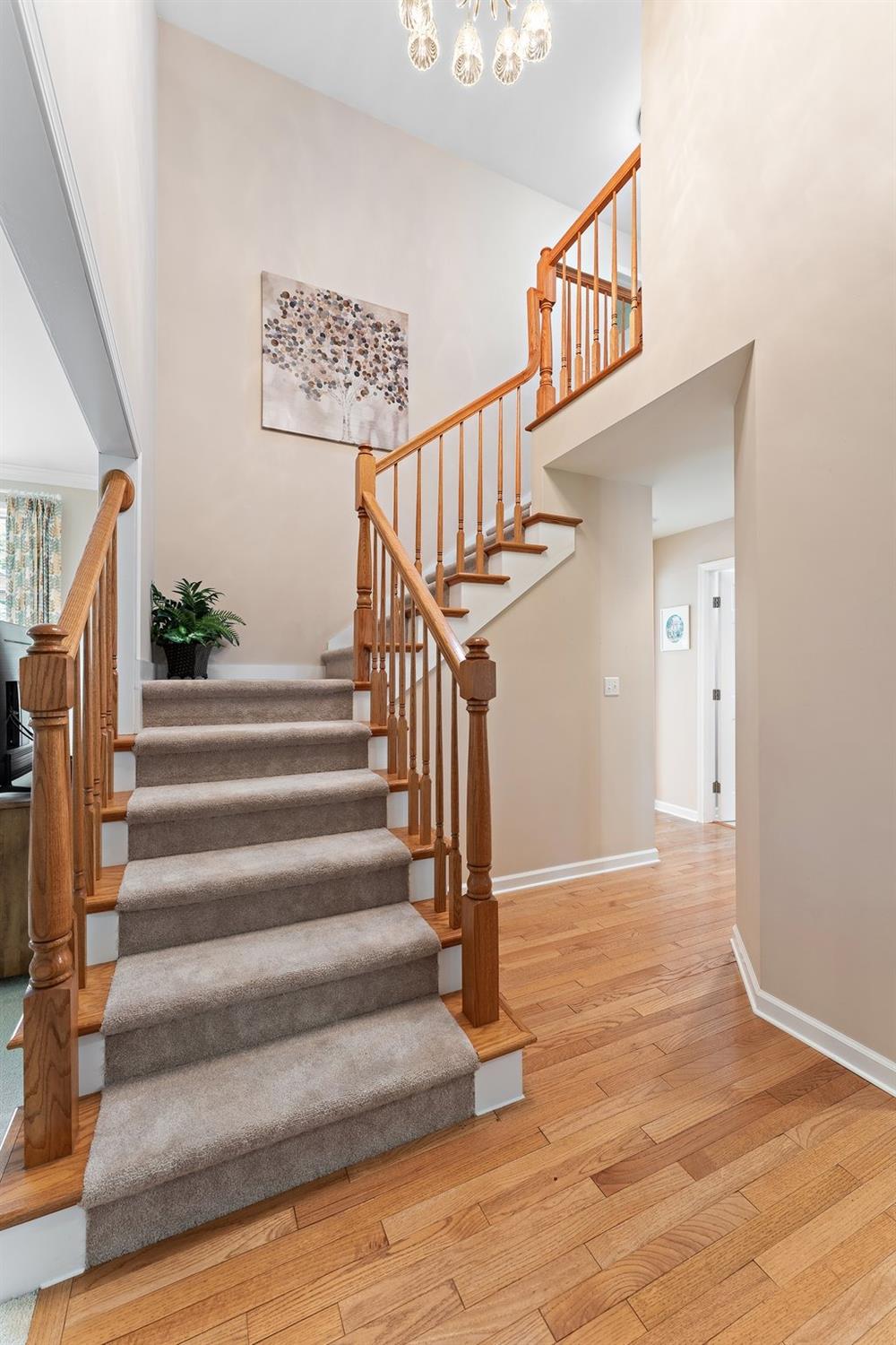 5964 West Schultz Road La Porte, IN 46350 - Photo 29 of 53 a view of entryway and hall with wooden floor