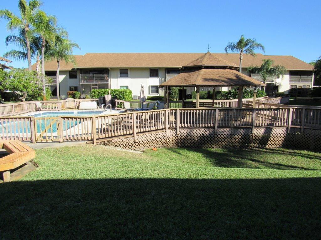 1841 Southwest Palm City Road, Unit 401D Stuart, FL 34994 - Photo 15 of 19 pool & gazebo