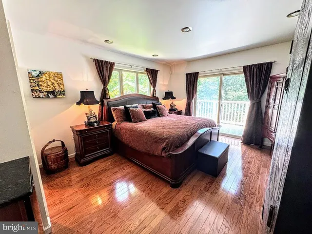 a view of a windows and an entrance