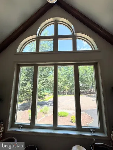 a view of outdoor space and mountain view