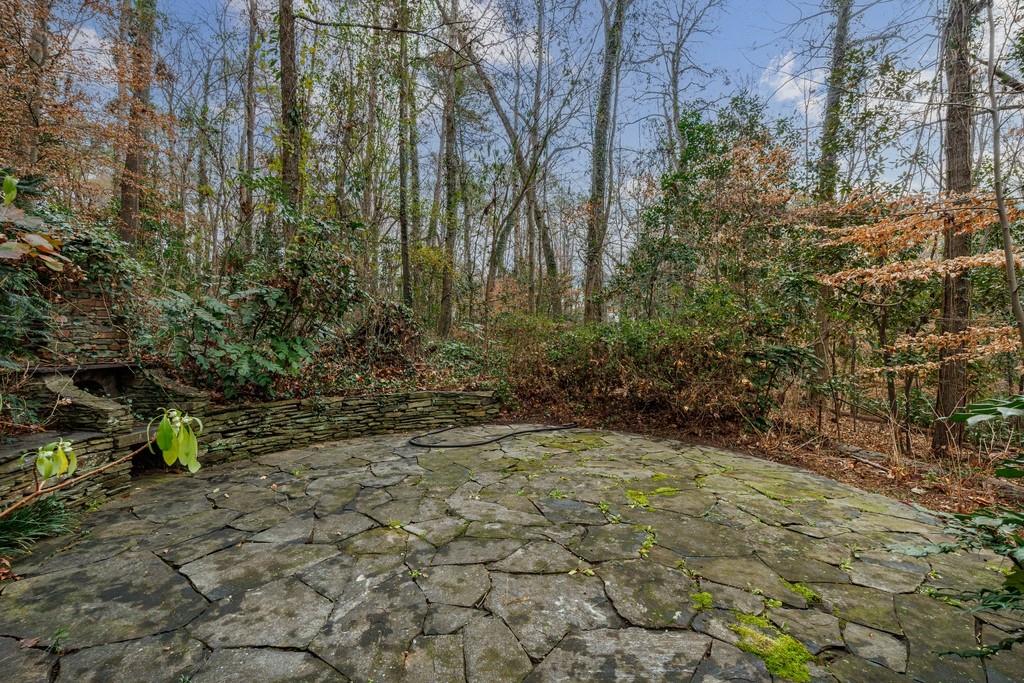 3990 Randall Mill Road Northwest Atlanta, GA 30327 - Photo 11 of 65 a view of a yard with plants and trees