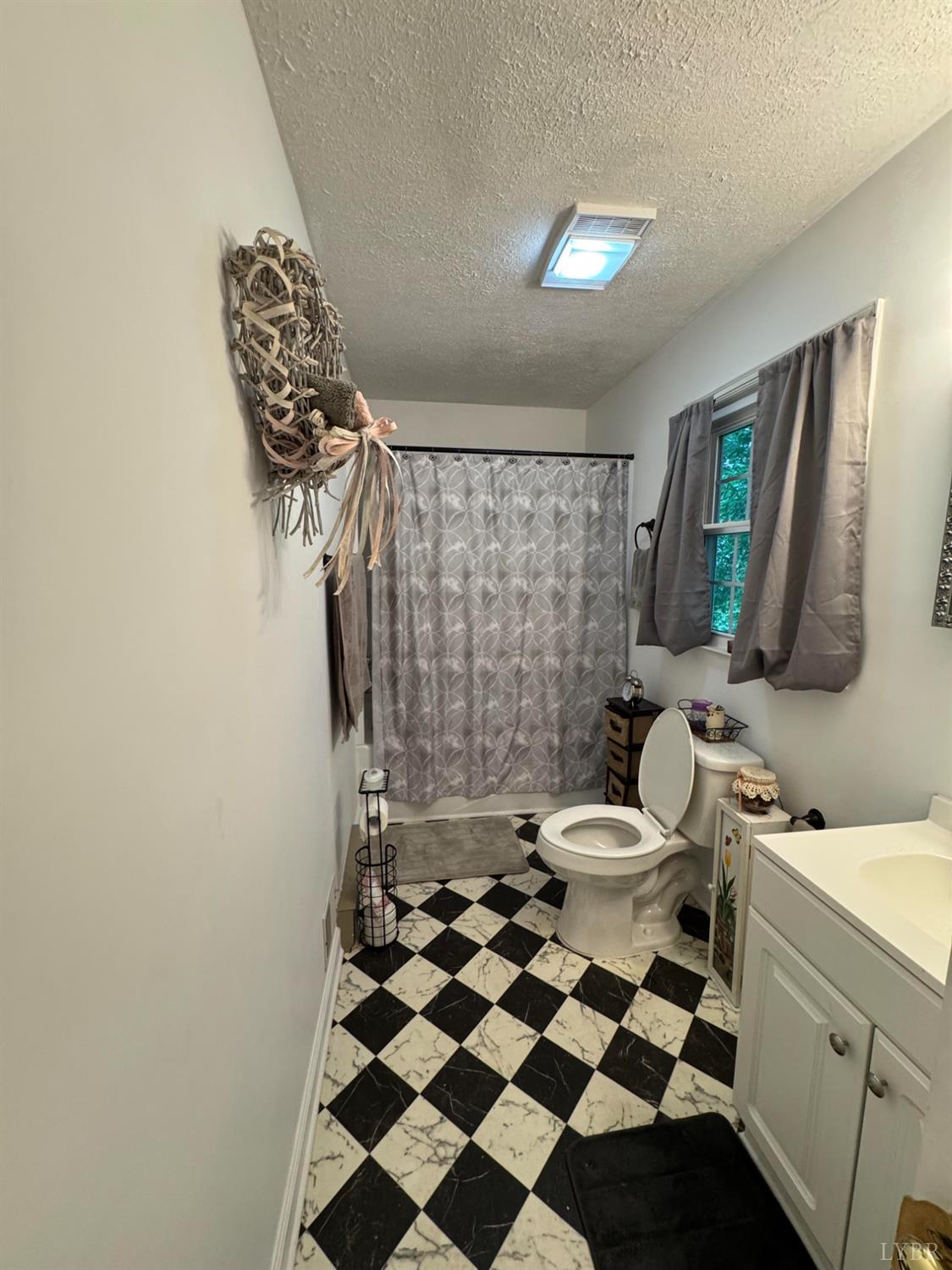 100 New Chapel Road Rustburg, VA 24588 - Photo 19 of 44 a bathroom with a sink a toilet and shower