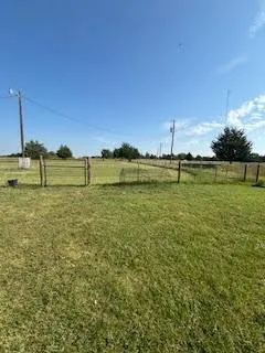 a view of a water with an outdoor seating