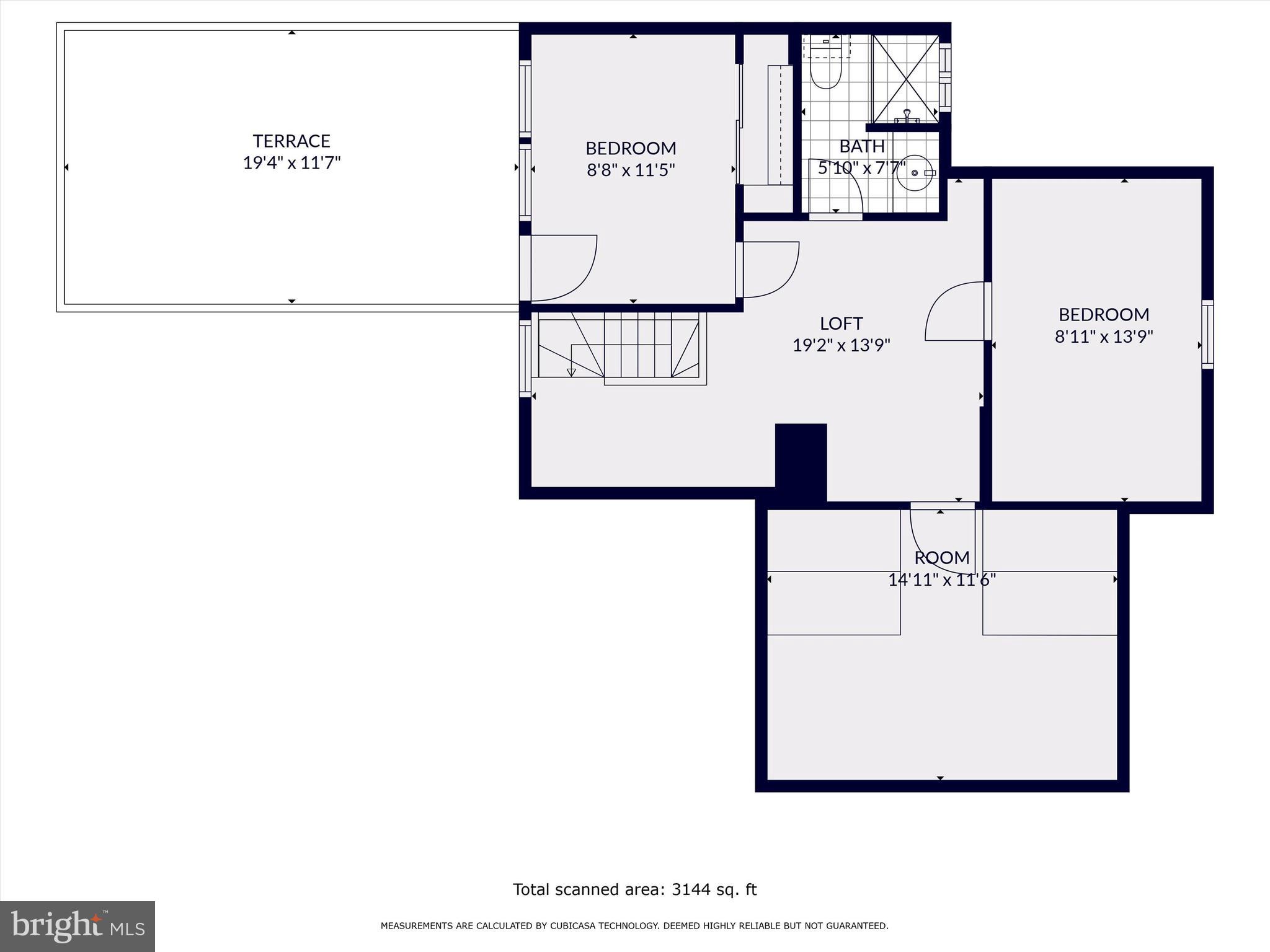 744 Silver Spring Avenue Silver Spring, MD 20910 - Photo 58 of 59 Second level floor plan