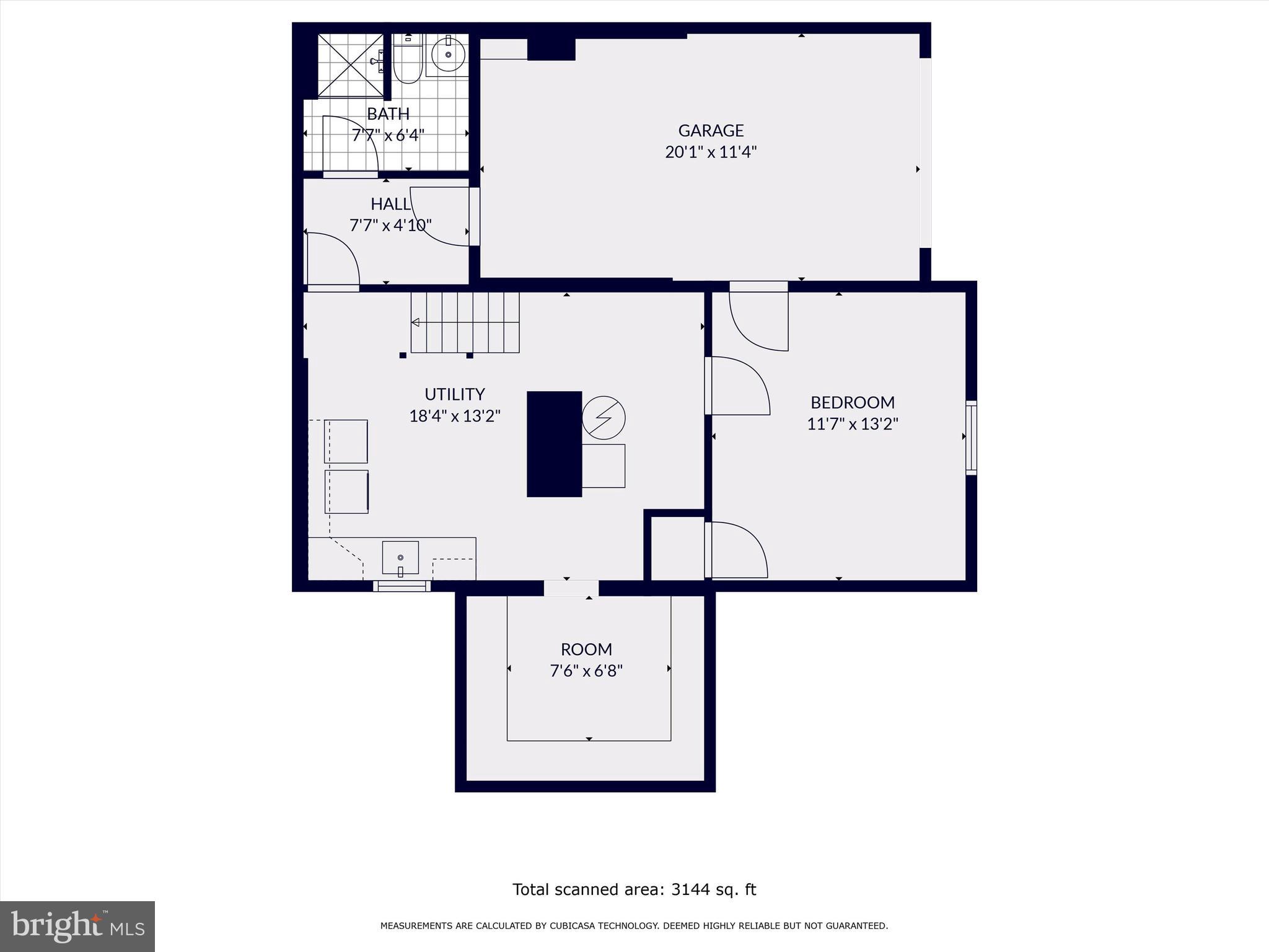 744 Silver Spring Avenue Silver Spring, MD 20910 - Photo 59 of 59 Basement floor plan