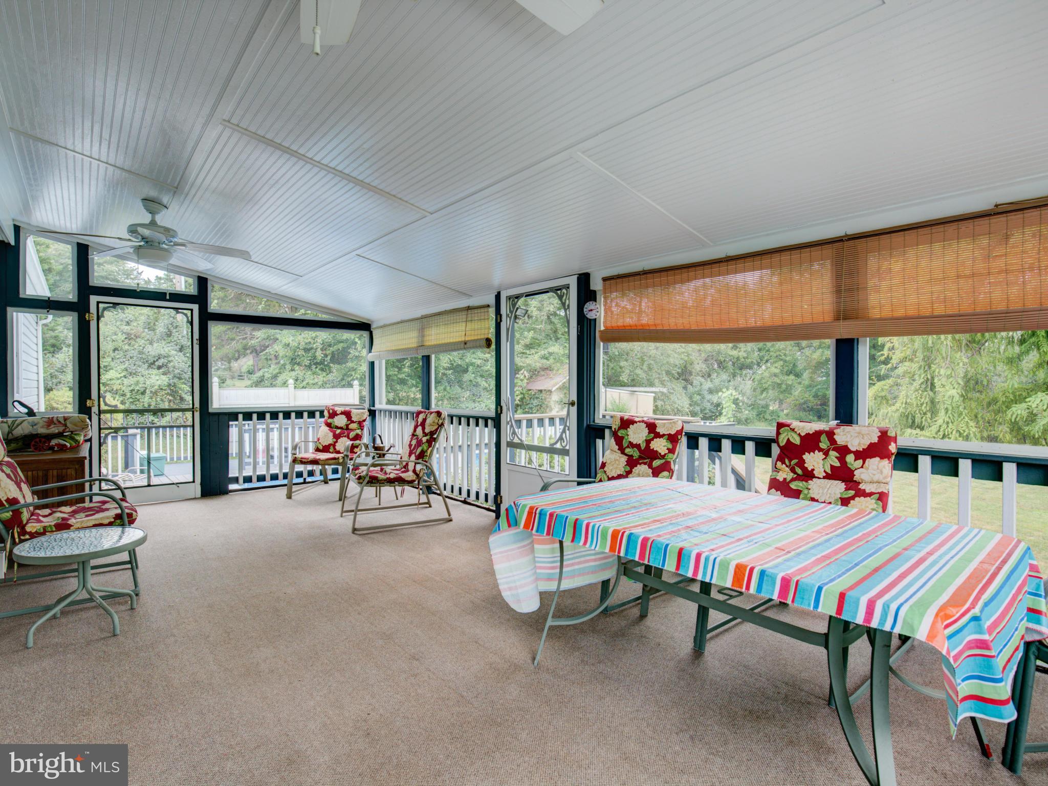 14768 Milltown Road Waterford, VA 20197 - Photo 3 of 26 Screened Porch overlooking Pool