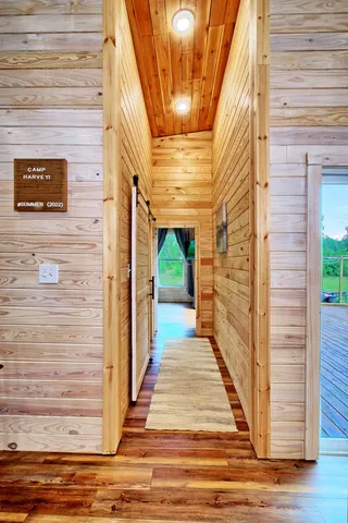 a view of a pathway door front of house