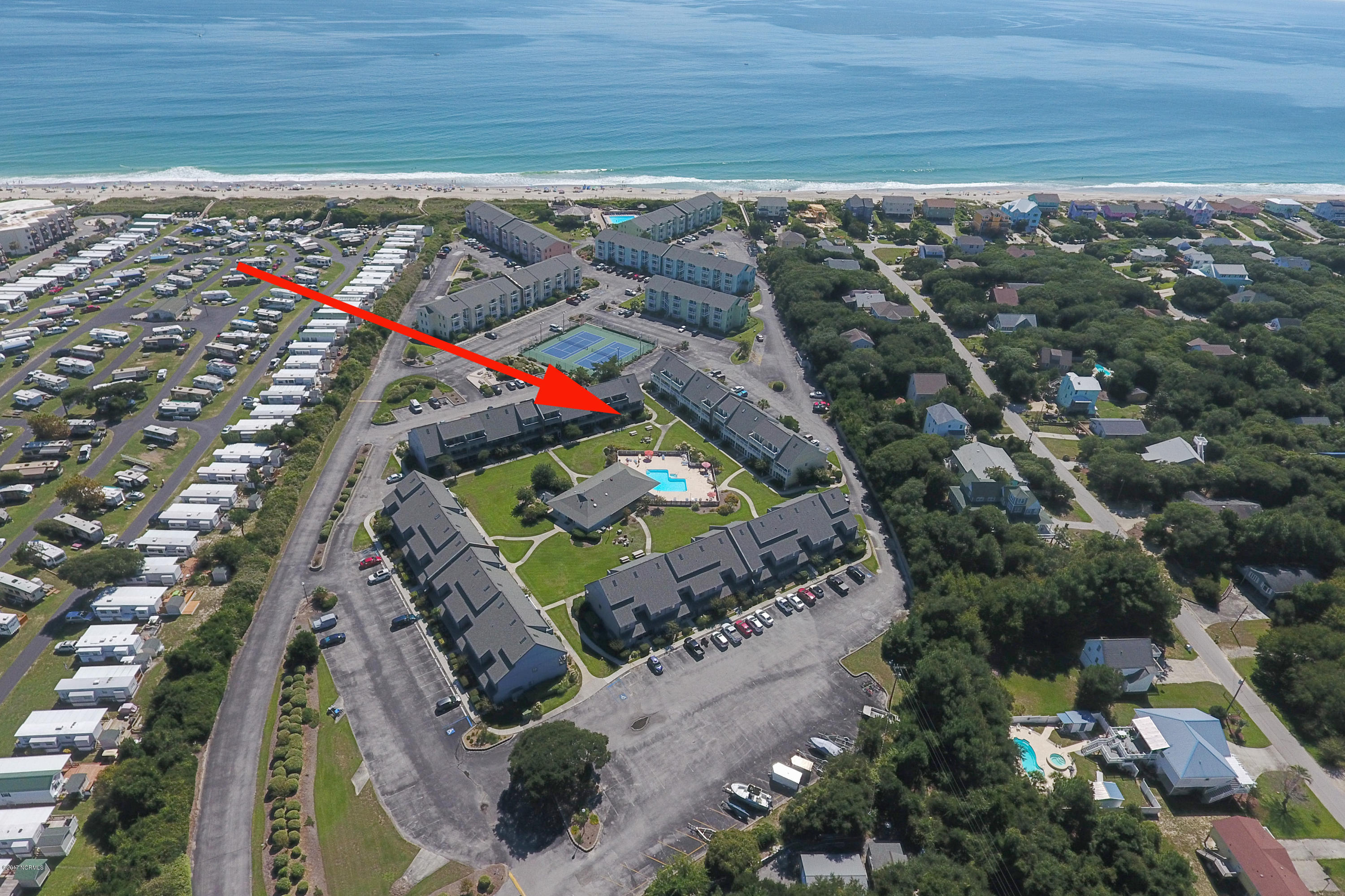 9201 Coast Guard Road, Unit I102 Emerald Isle, NC 28594 - Photo 24 of 24 PBI102-d-arrow