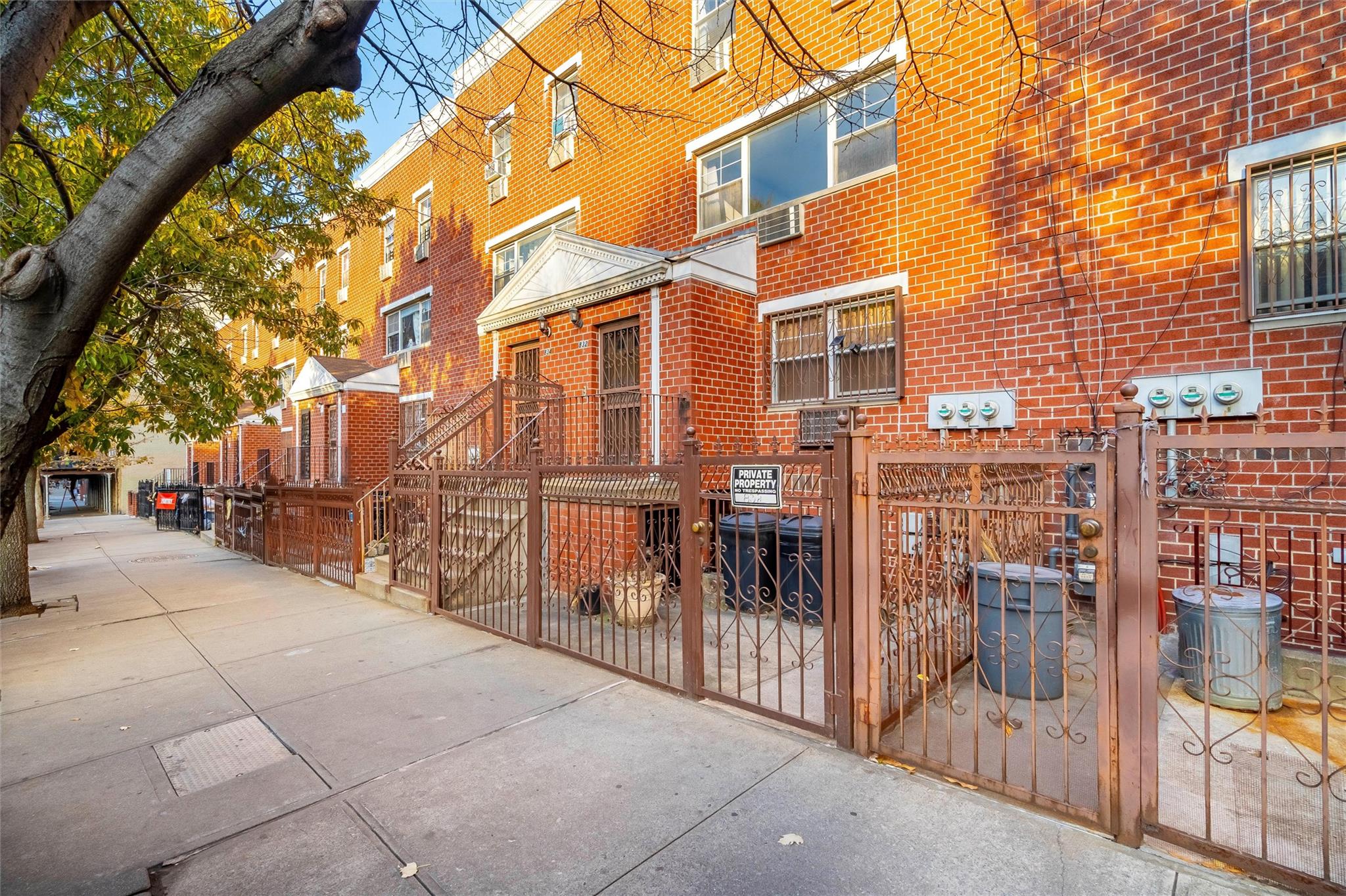 832 Bryant Avenue Bronx, NY 10474 - Photo 1 of 1 a view of a building with a glass door
