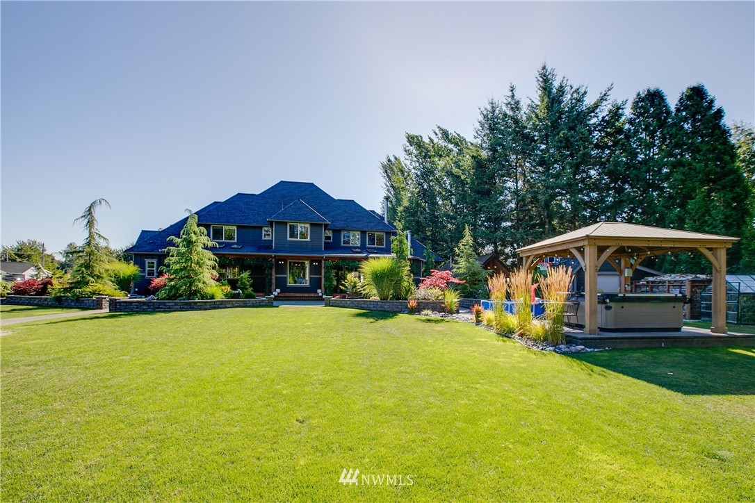 5745 Barr Road Ferndale, WA 98248 - Photo 34 of 40 a front view of a house with garden