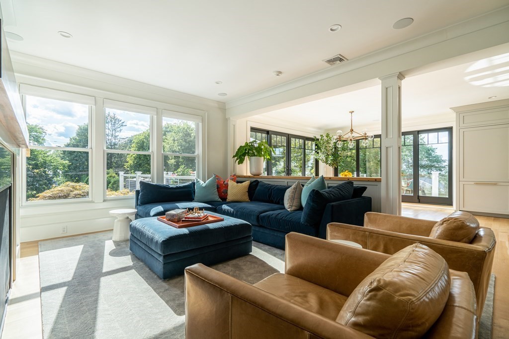 21 Jarvis Avenue Hingham, MA 02043 - Photo 10 of 30 a living room with furniture and a large window
