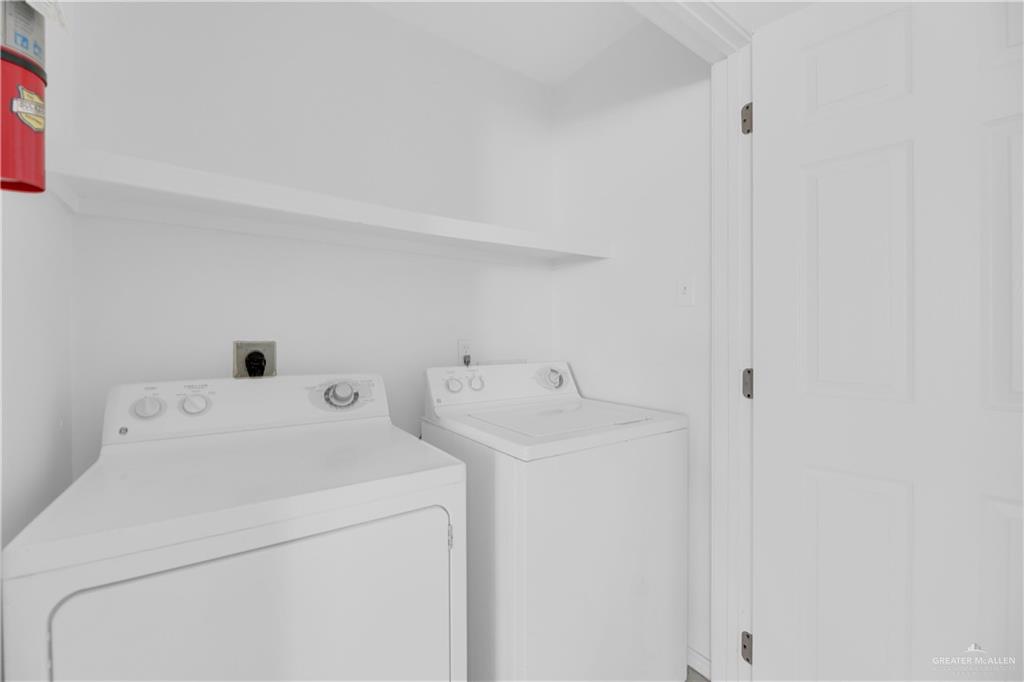 2213 North Dahlia Street, Unit 2 Pharr, TX 78577 - Photo 11 of 18 a utility room with dryer and washer