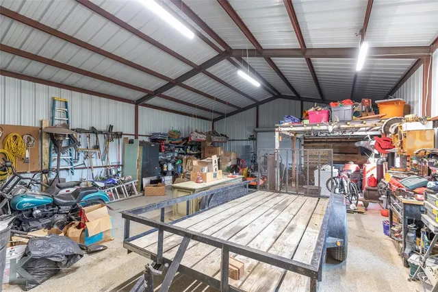 a view of a storage room with a lot of stuff