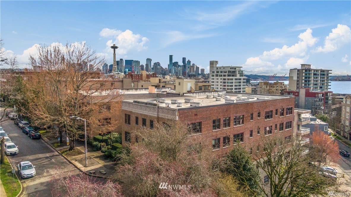 519 West Roy Street, Unit 408 Seattle, WA 98119 - Photo 17 of 25 a view of a city with tall buildings
