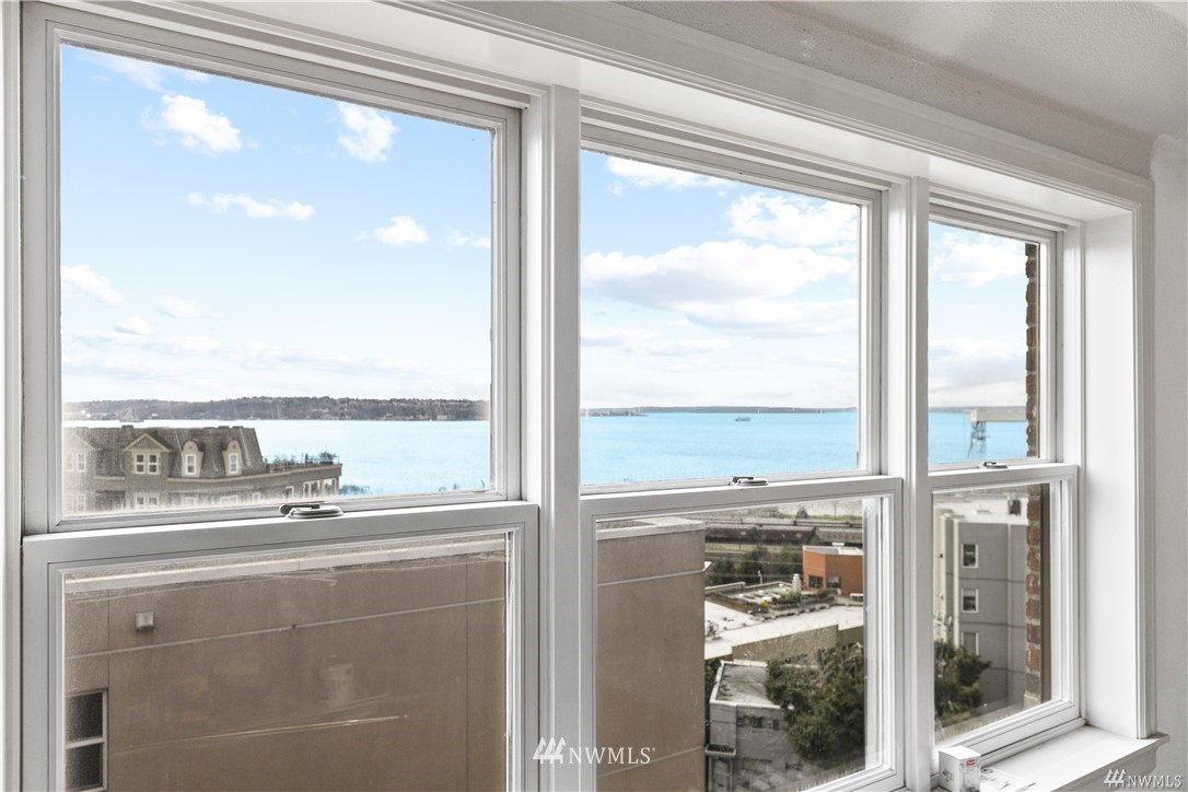 519 West Roy Street, Unit 408 Seattle, WA 98119 - Photo 5 of 25 a window with a city view