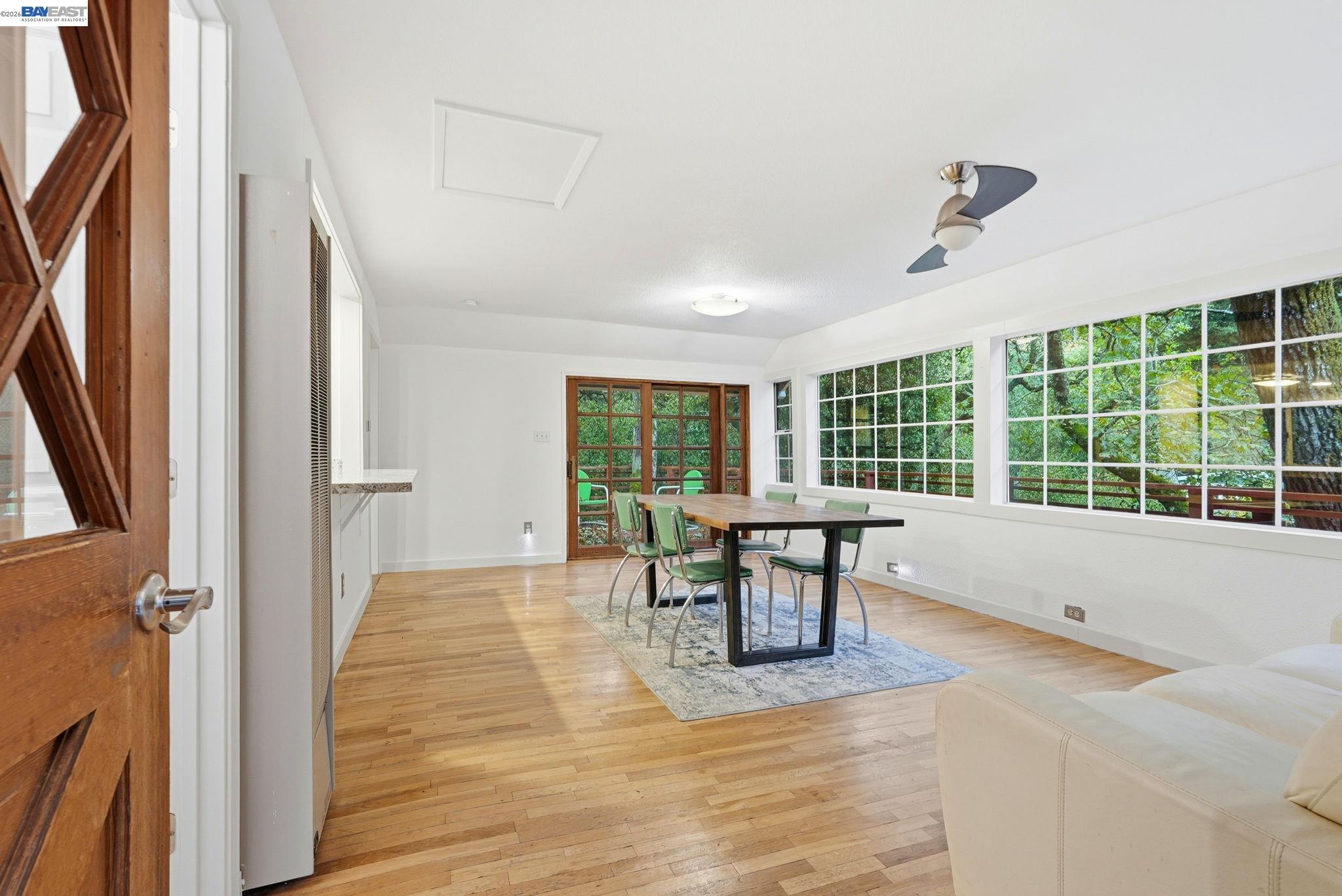 2929 Kilkare Road Sunol, CA 94586 - Photo 17 of 40 a view of a dining room with furniture window and outside view