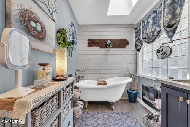 116 Newport Road Northeast Milledgeville, GA 31061 - Photo 21 of 30 a spacious bathroom with a sink a bathtub and a mirror