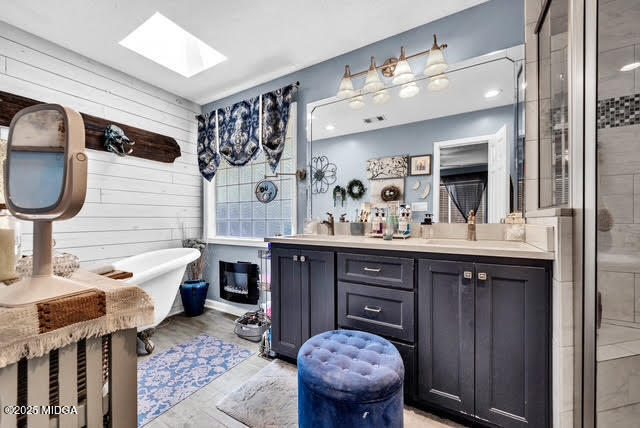 116 Newport Road Northeast Milledgeville, GA 31061 - Photo 22 of 30 a bathroom with a sink double vanity and a mirror
