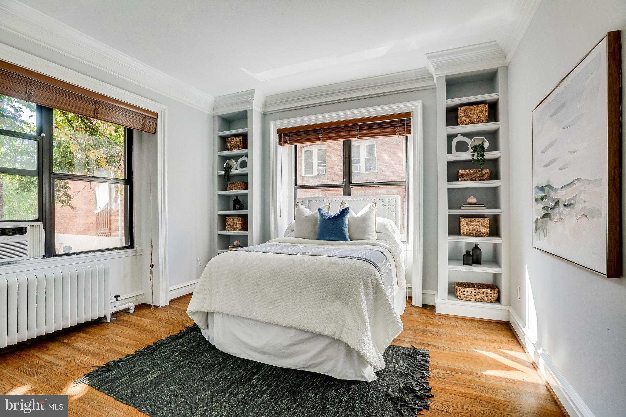 1514 17th Street Northwest, Unit 107 Washington, DC 20036 - Photo 27 of 63 Bedroom 2 has custom built-ins