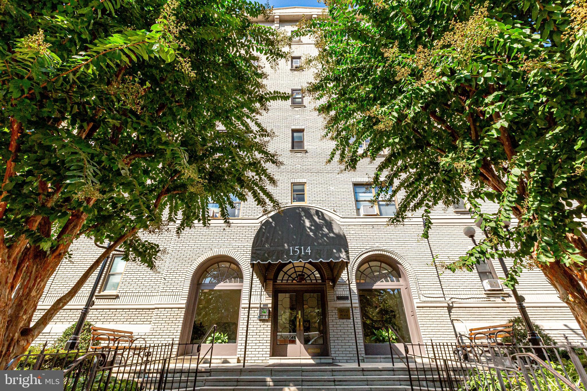 1514 17th Street Northwest, Unit 107 Washington, DC 20036 - Photo 3 of 63 A pre-war cooperative apartment building