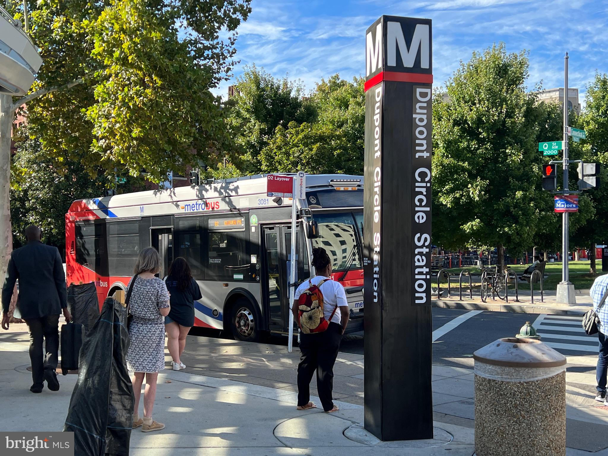 1514 17th Street Northwest, Unit 107 Washington, DC 20036 - Photo 50 of 63 Near Dupont Circle Metro & many bus lines