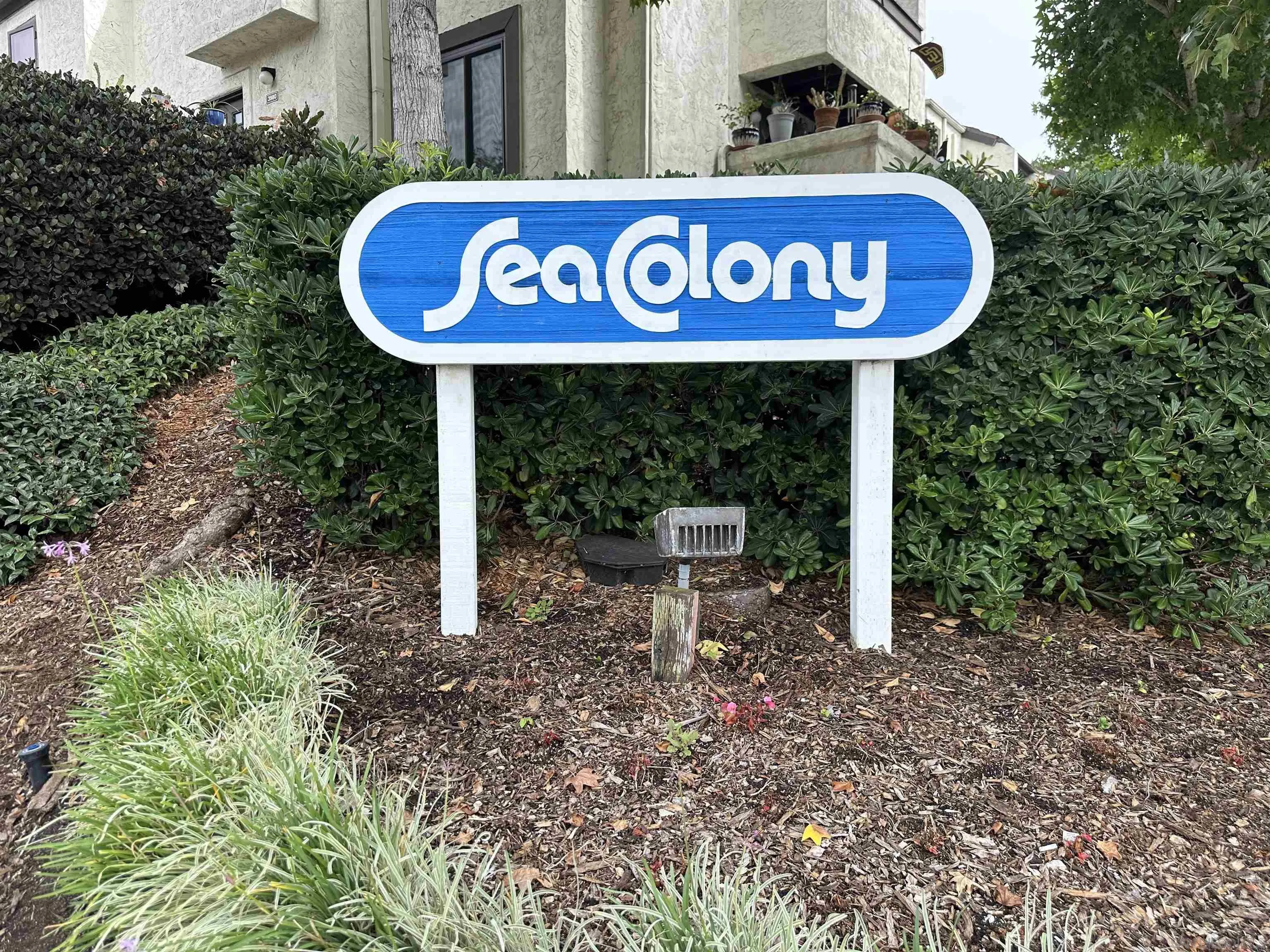 2258 Caminito Pescado, Unit 11 San Diego, CA 92107 - Photo 13 of 13 a sign broad in front of the tree