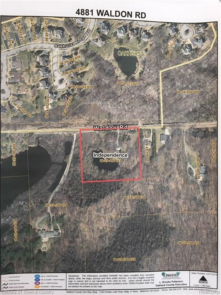 4881 Waldon Road Clarkston, MI 48348 - Photo 1 of 9 ARIEL VIEW 1