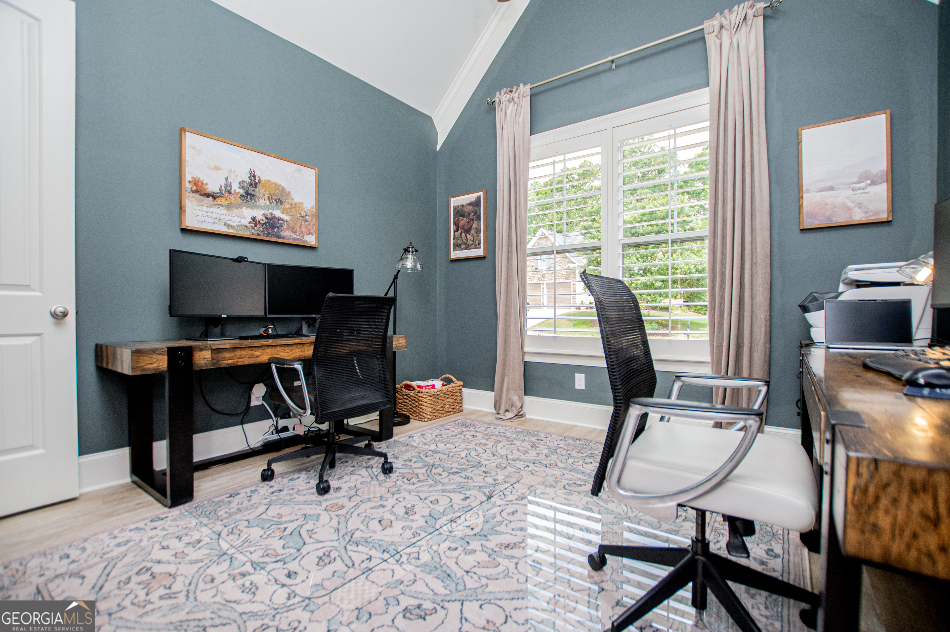 216 Yorkshire Lane Villa Rica, GA 30180 - Photo 53 of 94 a view of a workspace with furniture and a window