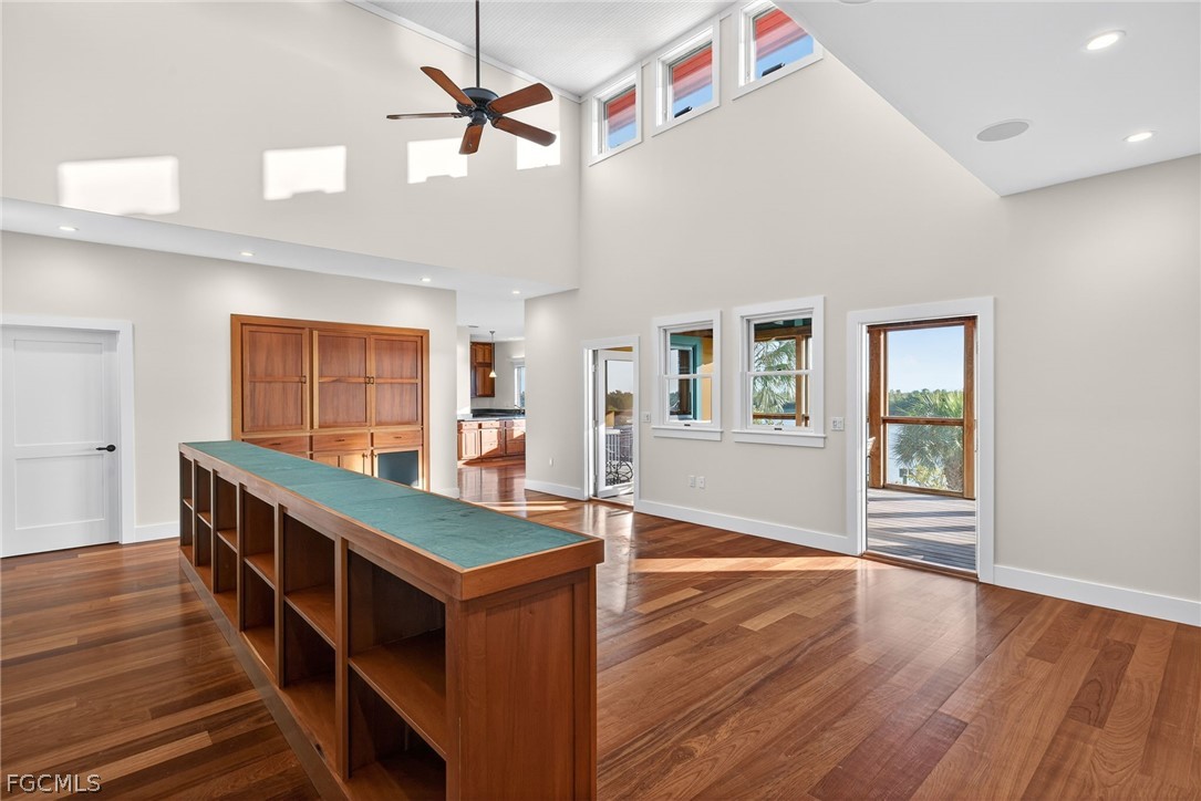 5703 Sanibel Captiva Road Sanibel, FL 33957 - Photo 18 of 50 a living room with furniture and wooden floor