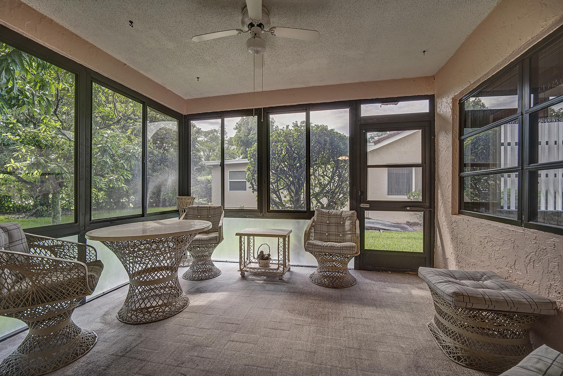 7818 Cloverfield Circle Boca Raton, FL 33433 - Photo 14 of 36 Spacious Enclosed Patio