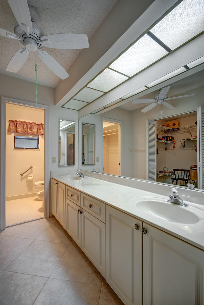 7818 Cloverfield Circle Boca Raton, FL 33433 - Photo 21 of 36 Double Sink Master Bathroom