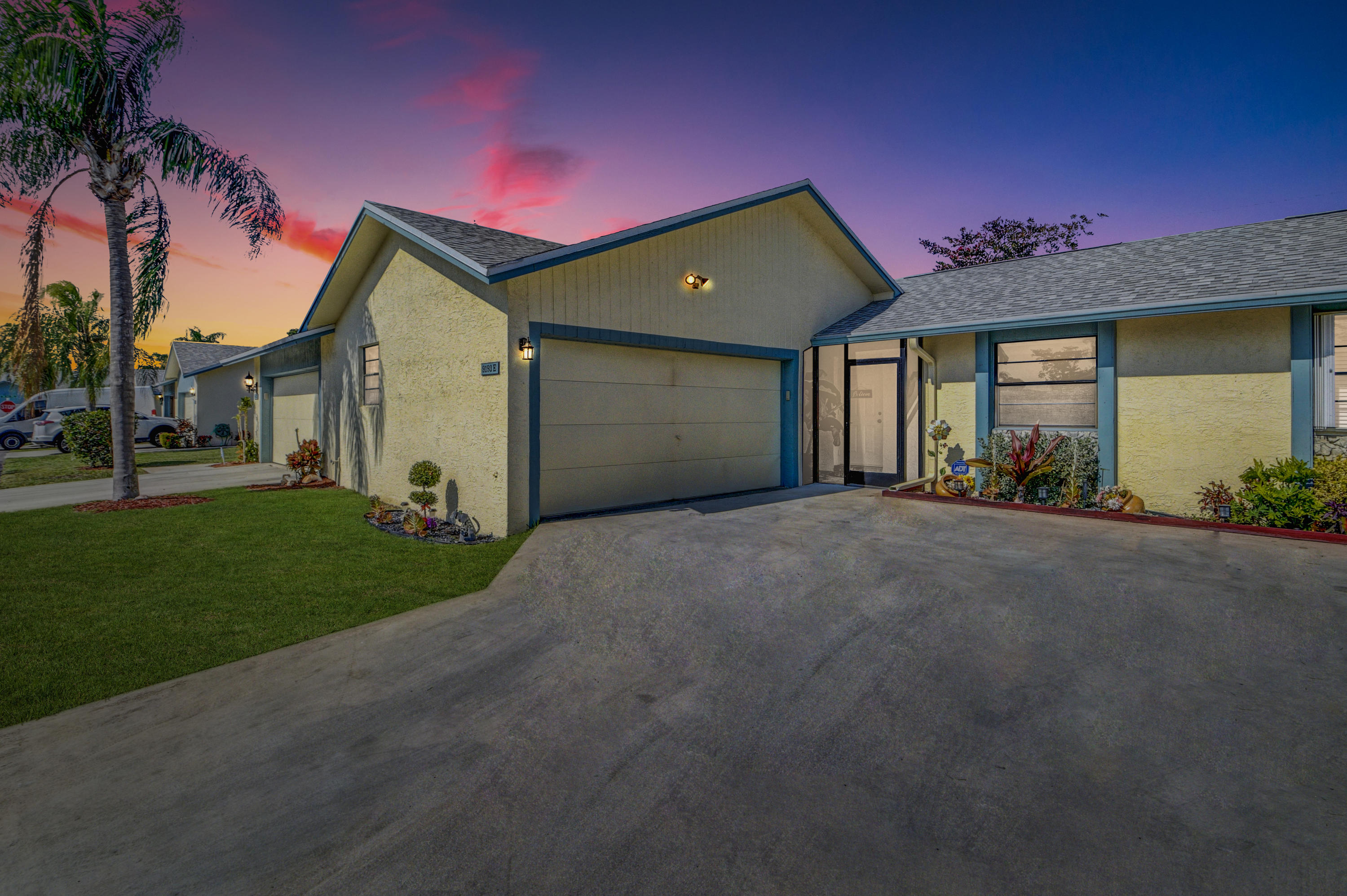 9193 Southwest 20th Street, Unit E Boca Raton, FL 33428 - Photo 2 of 56 Twilight Fun Front