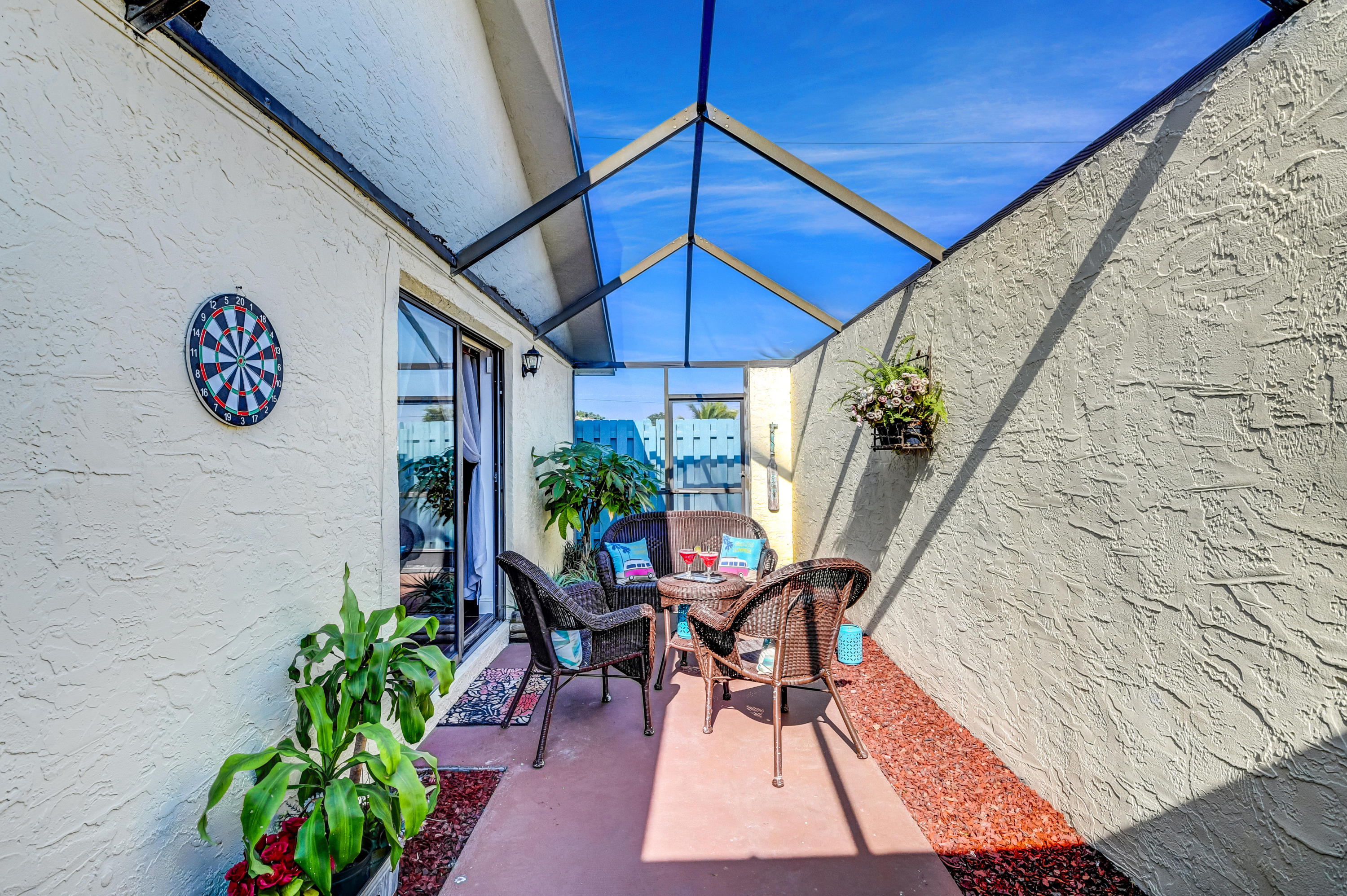 9193 Southwest 20th Street, Unit E Boca Raton, FL 33428 - Photo 42 of 56 2nd Patio Bigger One