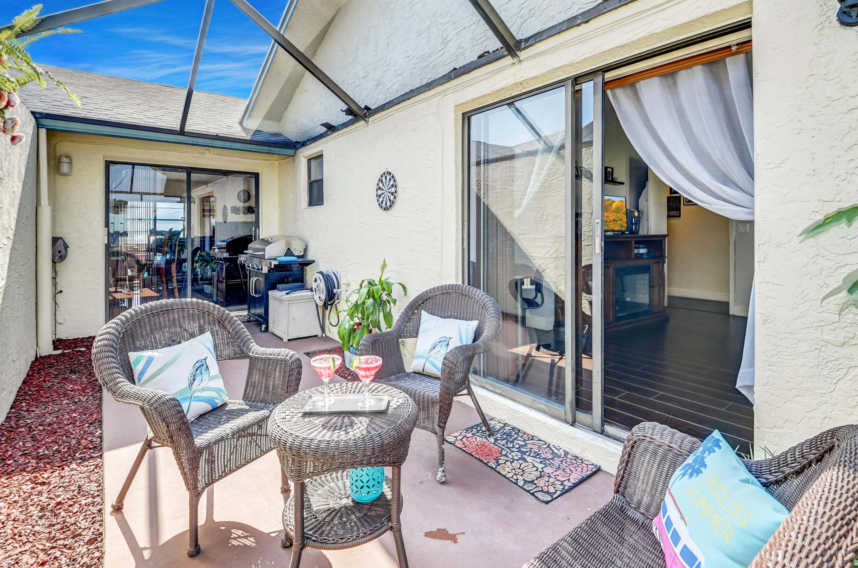 9193 Southwest 20th Street, Unit E Boca Raton, FL 33428 - Photo 45 of 56 2nd Patio Bigger One